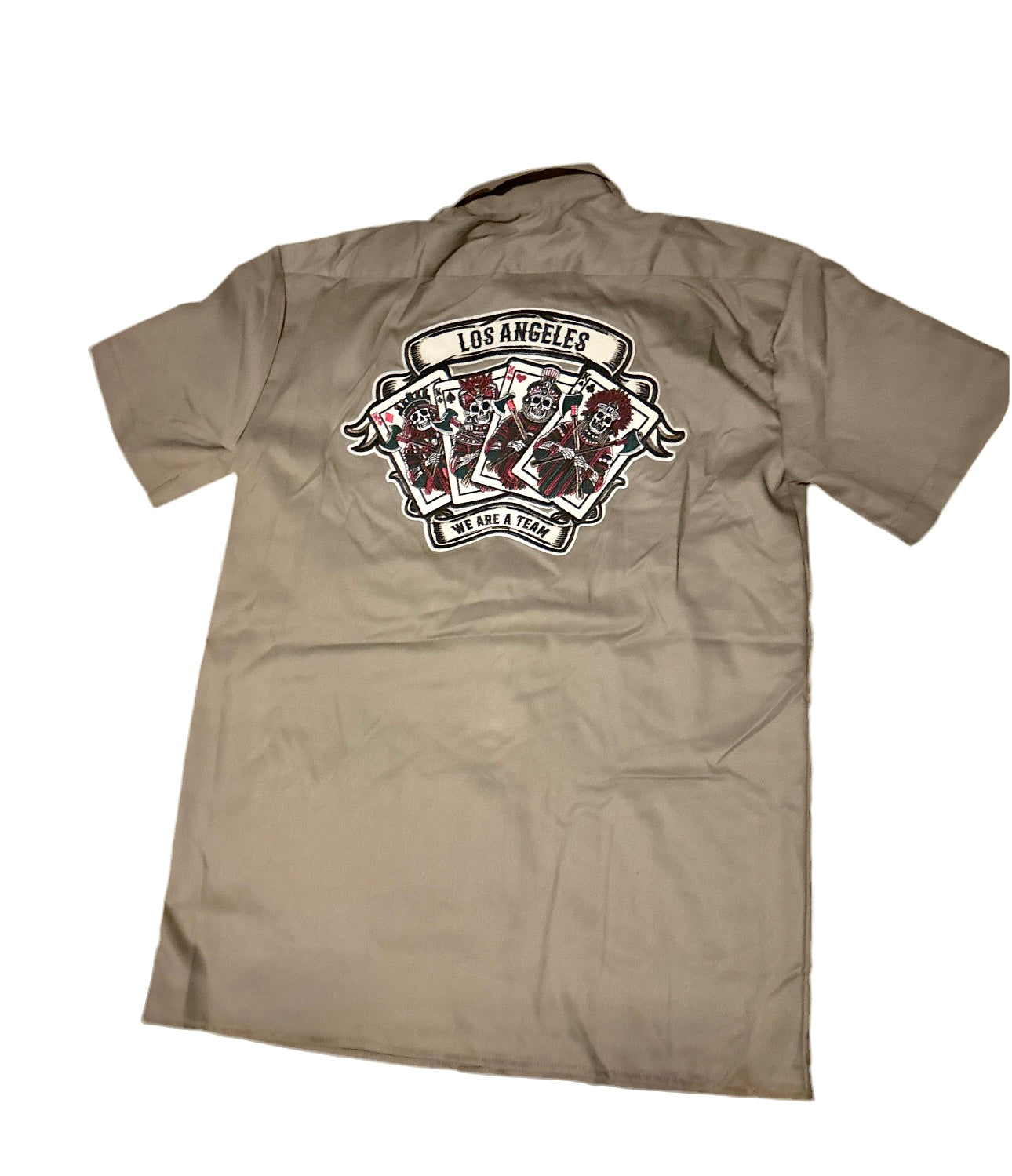 Khaki Dopeboy full deck dickies pants